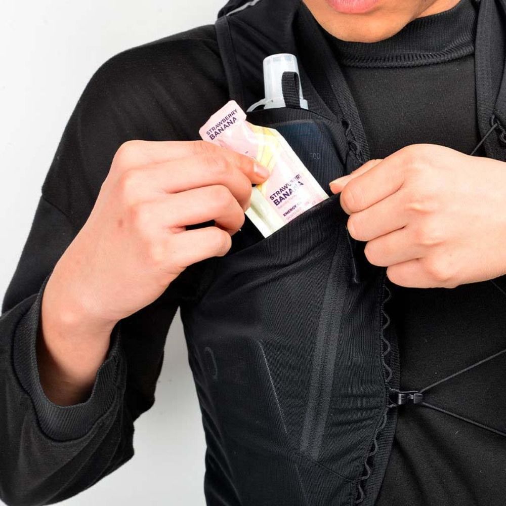 Handys Geldbörsen Trinkweste Pack Große Kapazität Multi-Taschen Laufrucksack Atmungsaktive leichte Trink-Unterhemdtasche