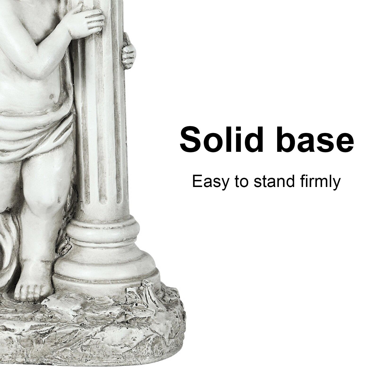 Antique Angel Garden Decoration Resin Ornamentsindoor And Outdoor Solar Angel Landscape Decoration Handicraft For