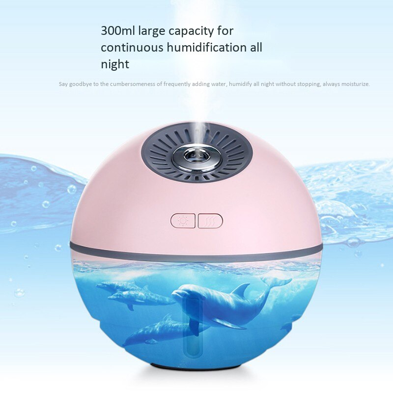 Cordless Cool Mist Humidifier Rechargeable Travel Humidifier USB Mini Humidifier Small Personal Air Humidifier