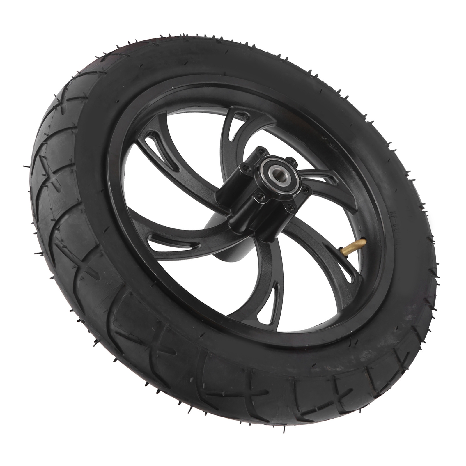 Pneumatico per scooter elettrico da 12 pollici con mozzo ruota Sostituzione pneumatico in gomma 12 1/2X2 1/4 Pneumatico per scooter in gomma per scooter con telecamera d'aria