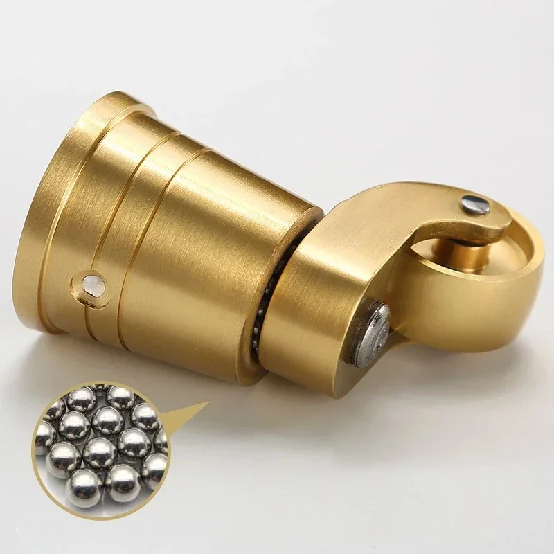 4 st universalhjul i mässing i flera storlekar, tysta förstärkta möbelben, länkhjul