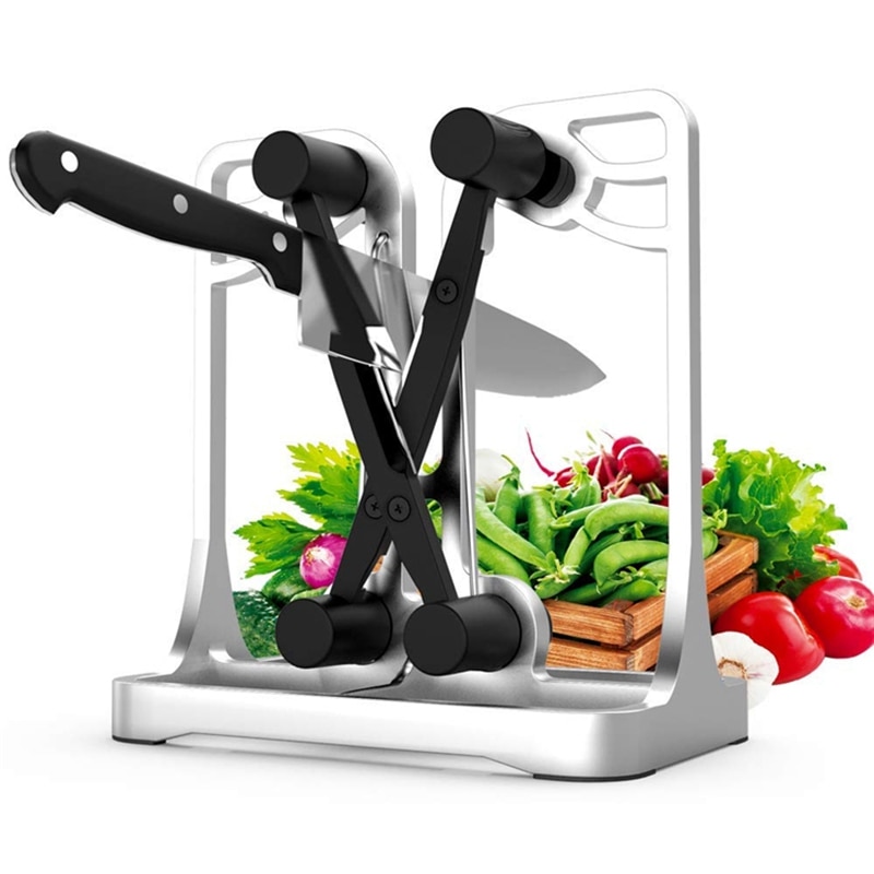 Sharpener Sharpener Polishes Serrated Beveled Blades Chef Knives Sharpeners