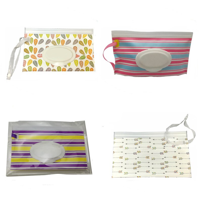 Easy-transport de lingettes, boîte de lingettes pour bébés, sac de lingettes humides, conteneur Portable, pochette de cosmétiques