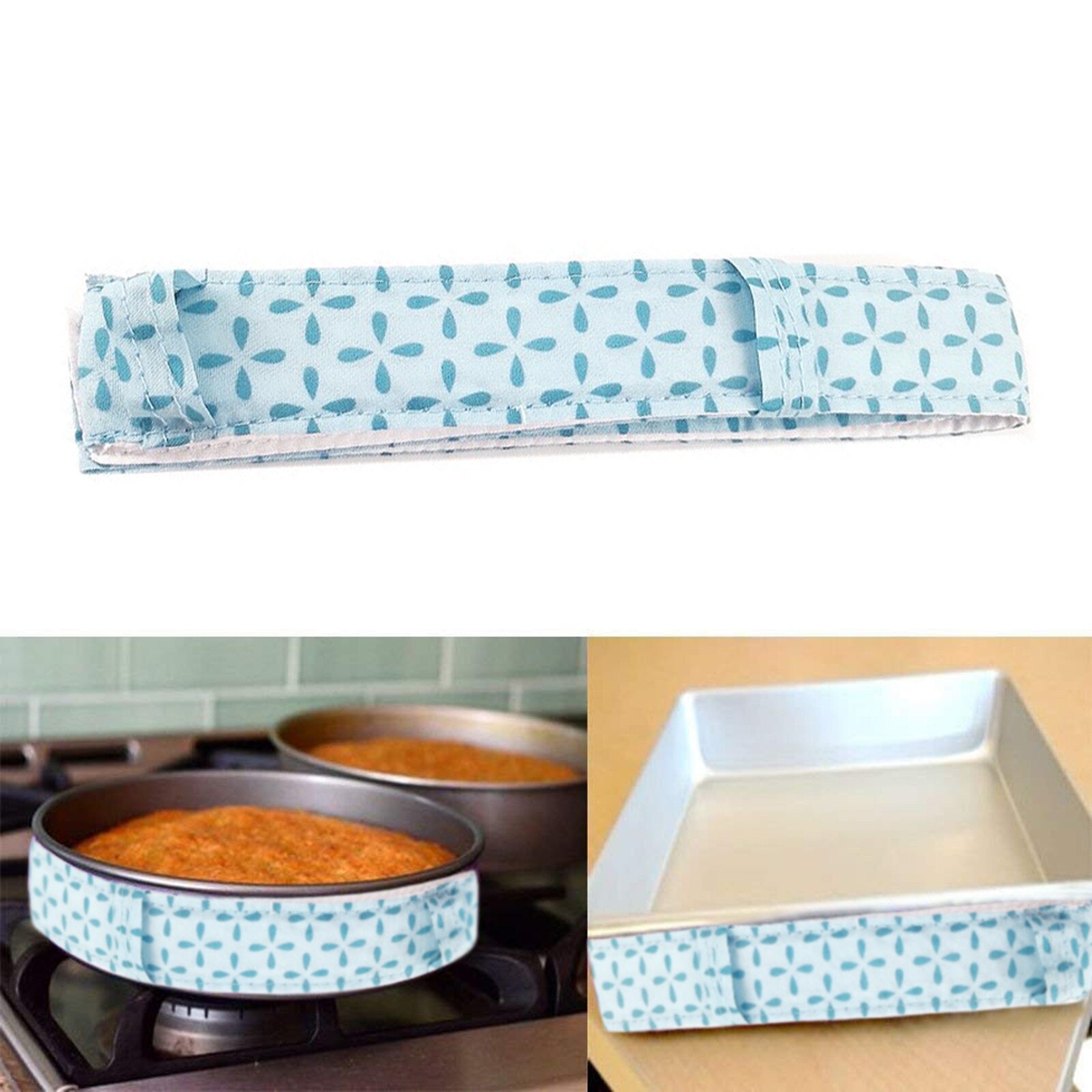 Baking cake mold baking tray Protection Cake Pan Strips Cloth strip Anti-deformation cake auxiliary tool DIY baking cake tool