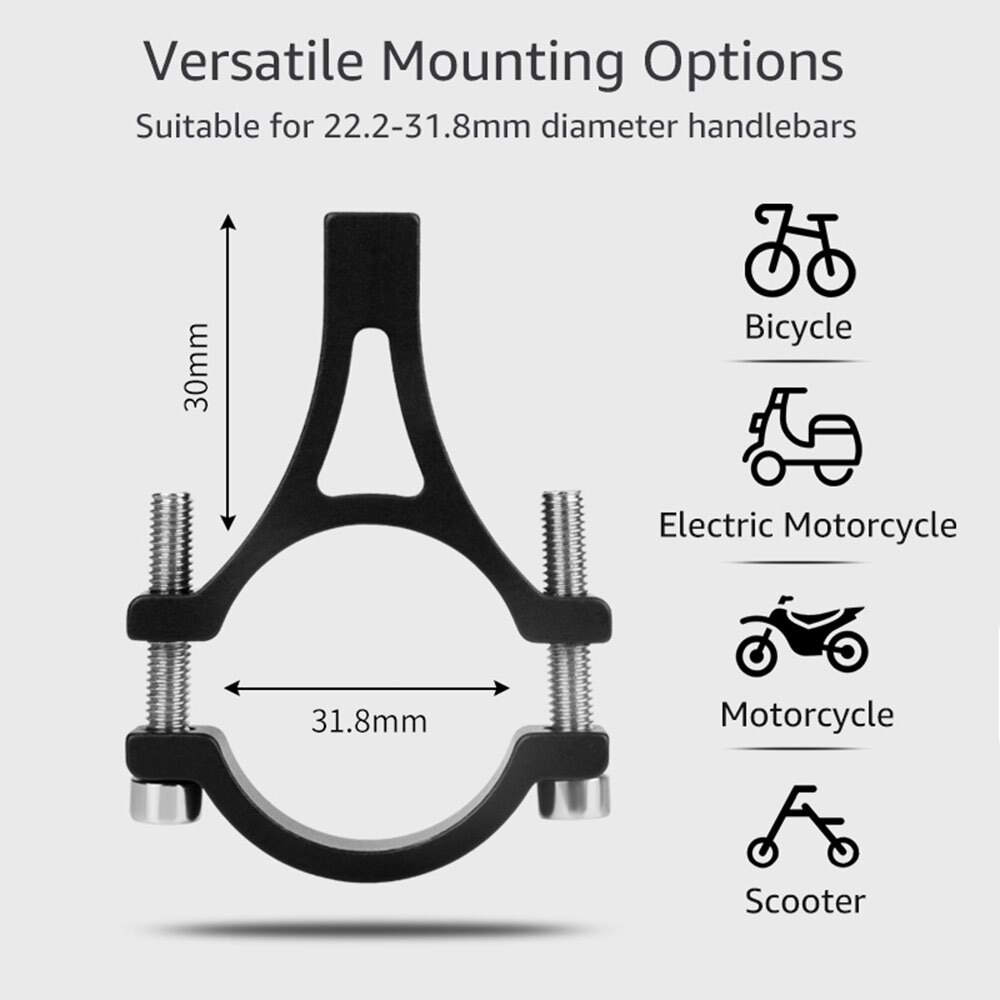Brand G-81 Aluminum Bicycle Phone Holder for 3.5-6.2 Inch Smartphone Adjustable Support GPS Bike Phone Stand Mount Bracket