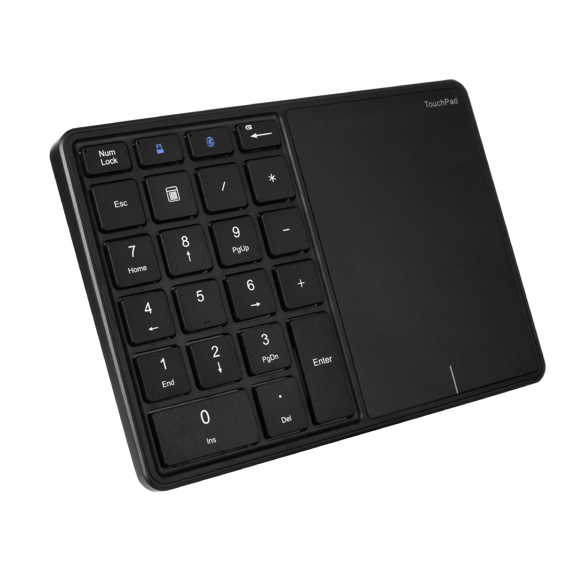 Drahtlose Büro Numerische Tastatur 2,4G Bluetooth Dual Modus Touch Tastatur für iPad Tablet Laptop Externe Universal Numerische Tastatur