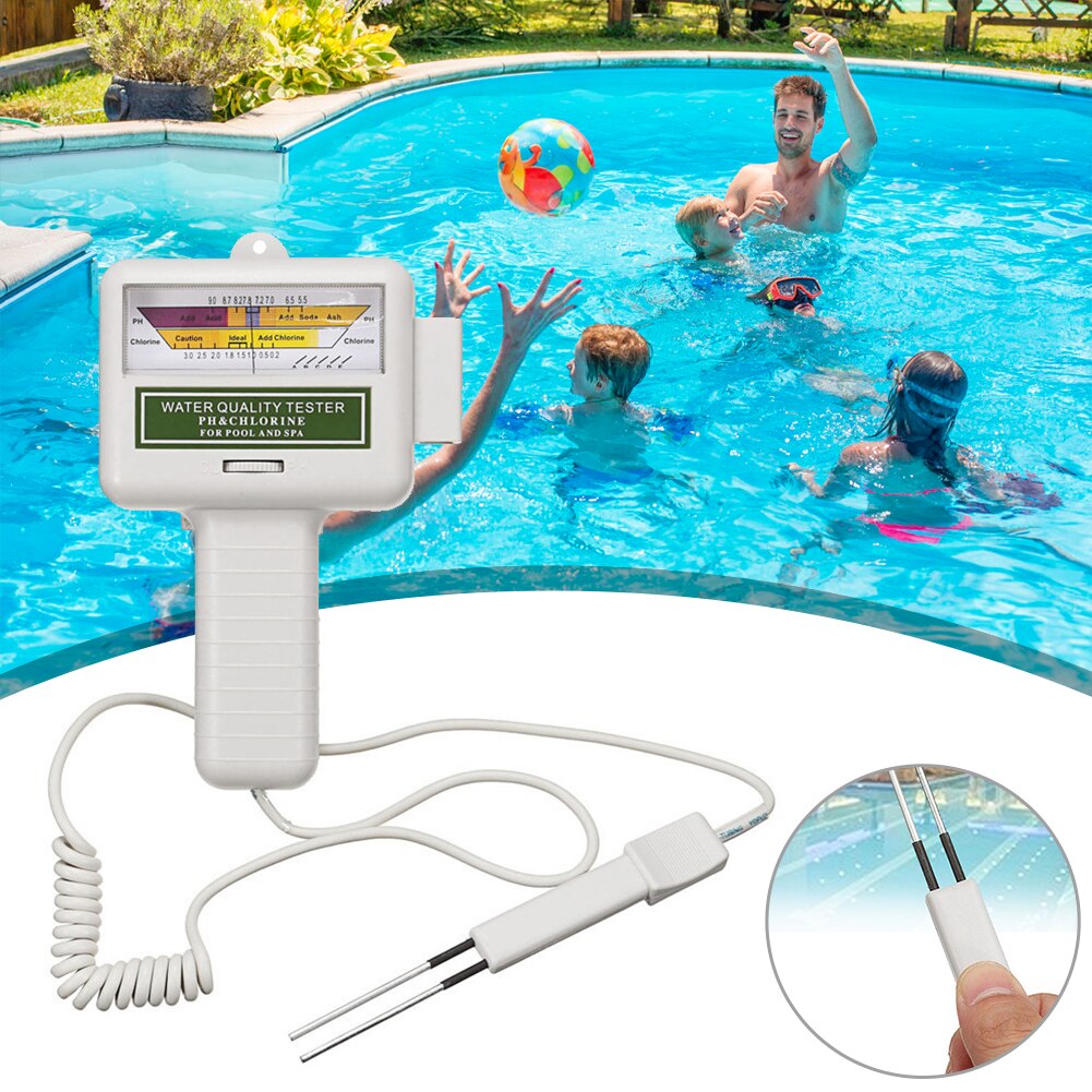 Water Ph Chloor Niveau Tester Digital Zwembad Spa Ph Meter