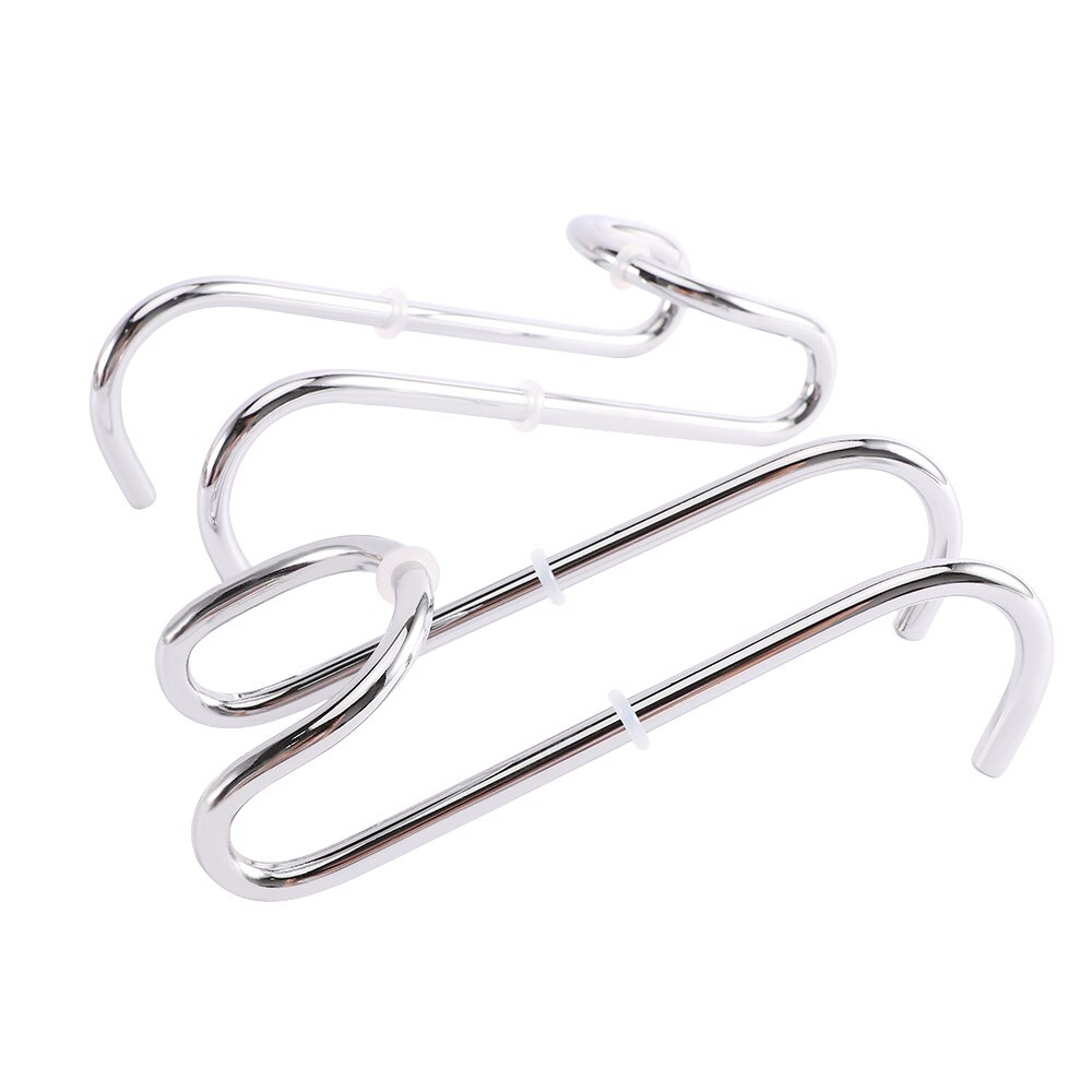 2pcs/set Stainless Steel Shower Hooks Glass Door Shower Hook Lightweight Hooks Bath Shower Bathroom Screen Towel Hanger