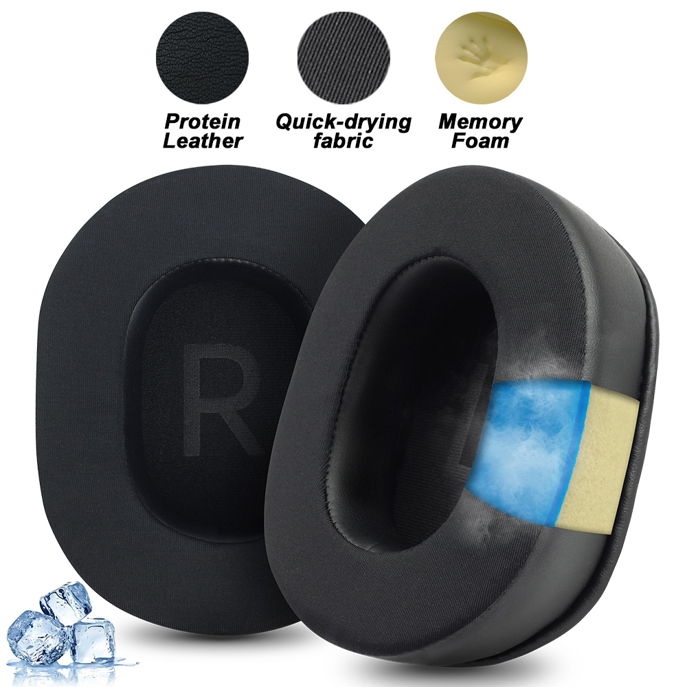 Replacement Foam Ear Pads for MCHOSE V9 S9 PRO,V9 PRO S9 PRO mchose x9 Headphones memory foam Earpads Protein Leather: WHEAT