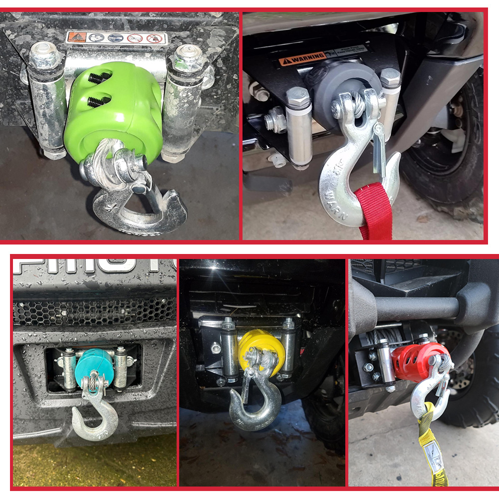 Towing Winch Cable Hook Heavy Duty Clevis Slip Rigging Tow Latch Clamp Trailer ATV UTV Truck Trailer Boat RV Car Accessories