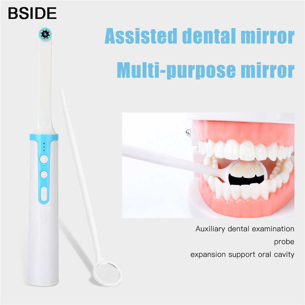 Wireless 1080P Intraoral Endoscope WiFi Oral Dental Camera 8 LED Light Source USB Cable Mouth Inspection For Ios Android