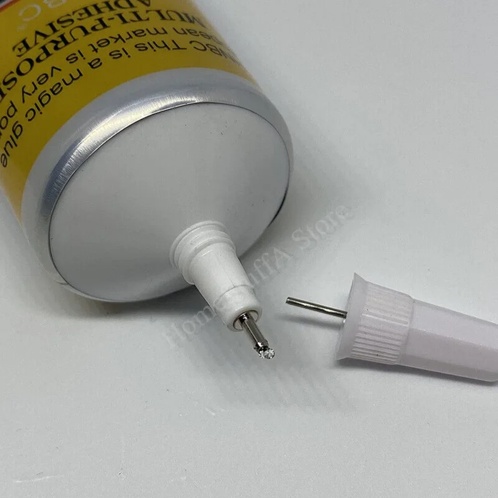 15/25/50ML E8000 Liquid Strong Glue B-7000 Adhesive Glass Glue for Nail Art Cell Phone LCD Touch Screen DIY Resin Jewelry Repair