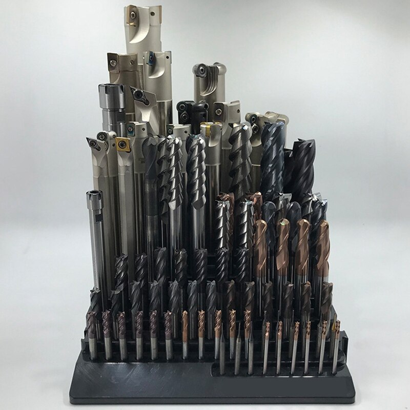 Drill Bit Storage Box Milling Cutter Saving Space Drill Finishing Holder Organizer Case Box for Home DIY Woodworking Use