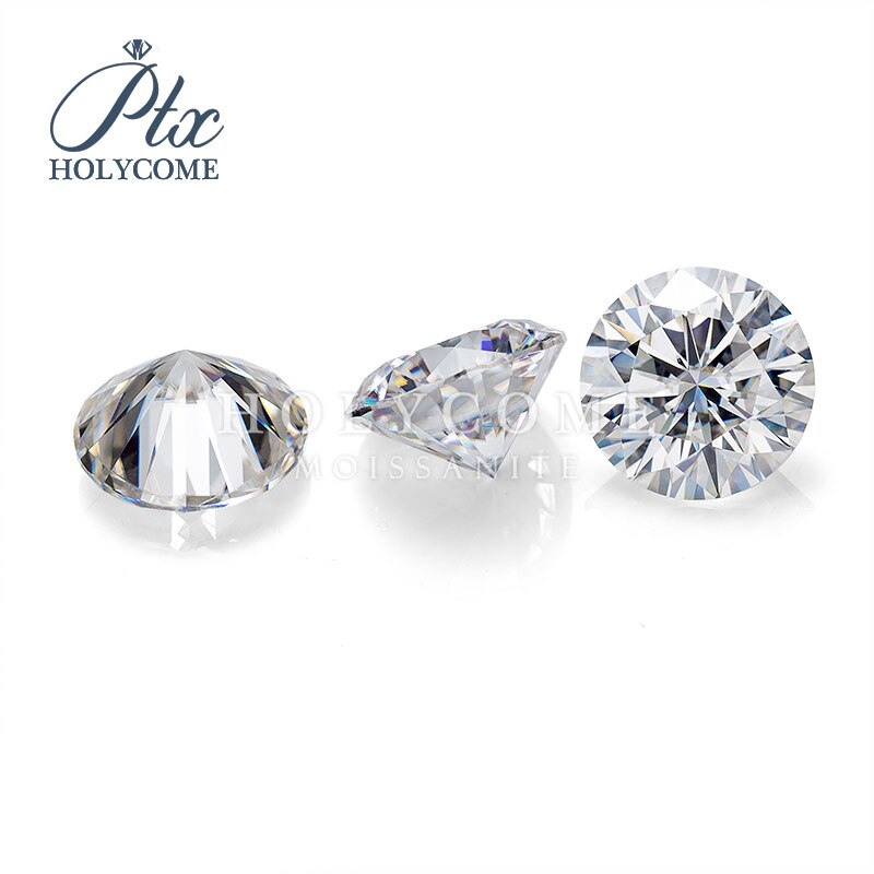 3.5mm biały okrągły skaleczenie luźne diament D 2020 aktualności VVS1 syntetyczny moissanite biżuteria hurtowych dostawca akceptowane dostosowane usługi