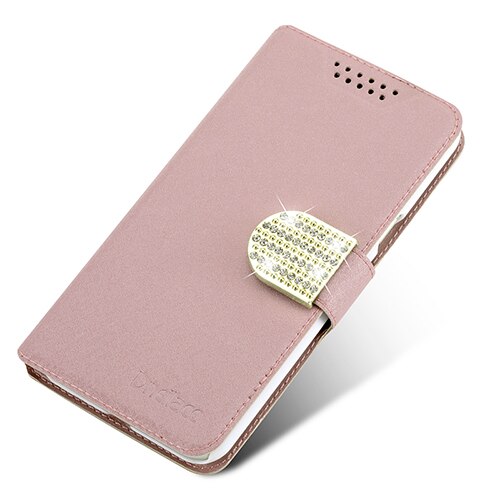 Dneilacc Case For Coque Asus Zenfone 3s Max ZC521TL Cell Phone Cover With Rhinestone Luxury Flower Diamond Phone Bags: Rose Gold Diamond