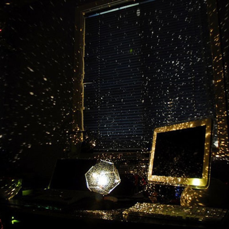 Christmas Starry Sky Projector Light DIY Assembly Home Planetarium Lamp QJY99