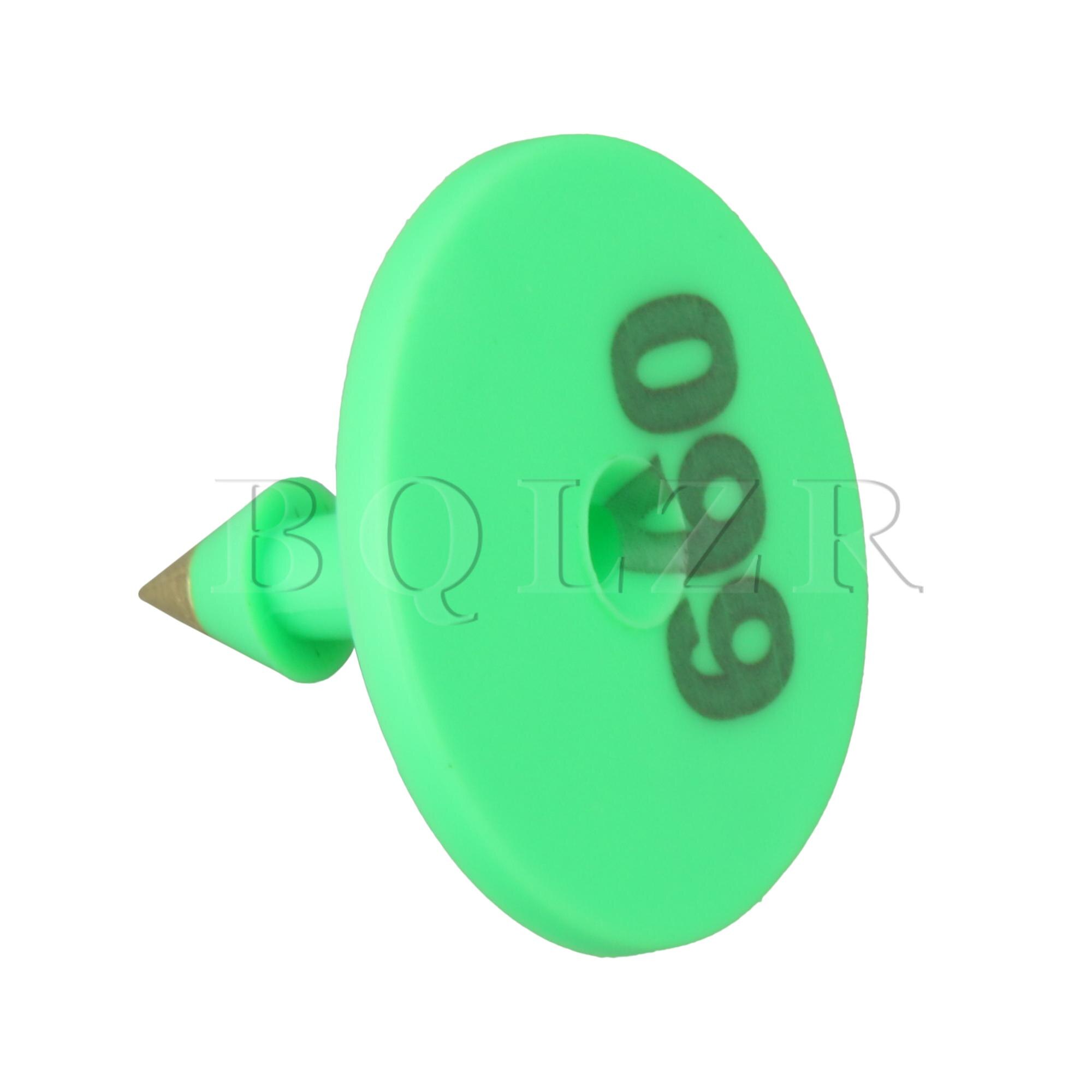 100 Pack Ear Tags with Number Earring Farm Animal Identification Card