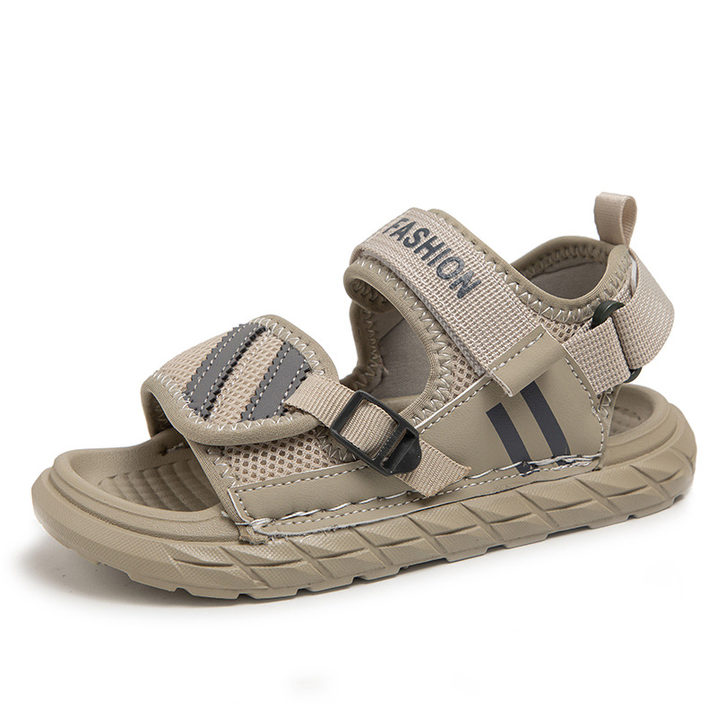 Soft Sole Anti Slip Sports Beach Shoes for Big Boys Lightweight Cozy Handsome Slippers Children Sandals for Boys Summer