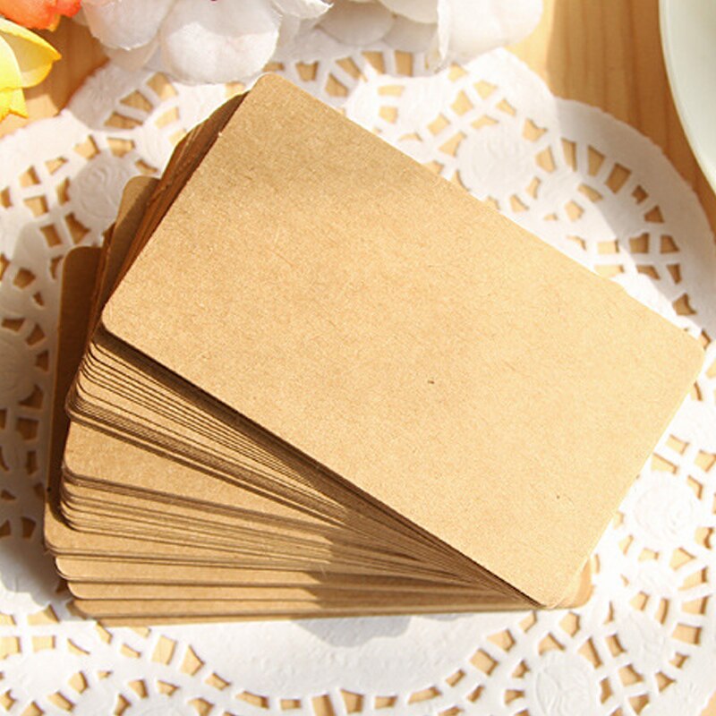 100 stücke Jahrgang leer Kraft Papier Tisch Nummer Name Karte Ort Karten Hochzeit Hochzeit Geburtstag Party Dekoration Einladungen: C