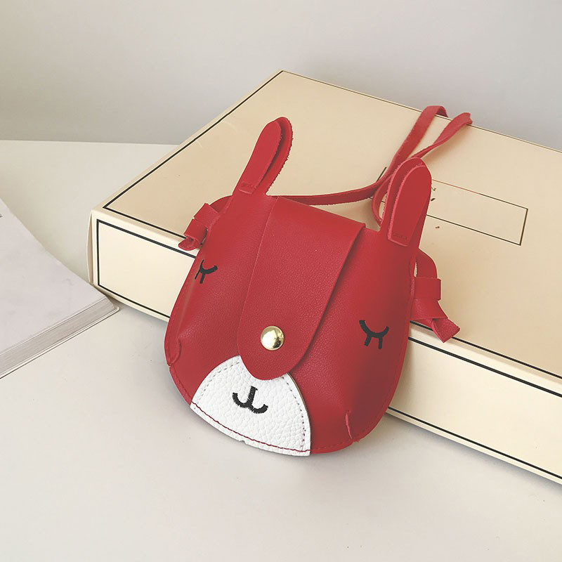 Neue 14*2*13cm Karikatur Hirsch geformt Kleine Mädchen Mini PU Kreuz-körper Taschen Niedliche Prinzessin tasten Bote & Schulter Taschen: 4