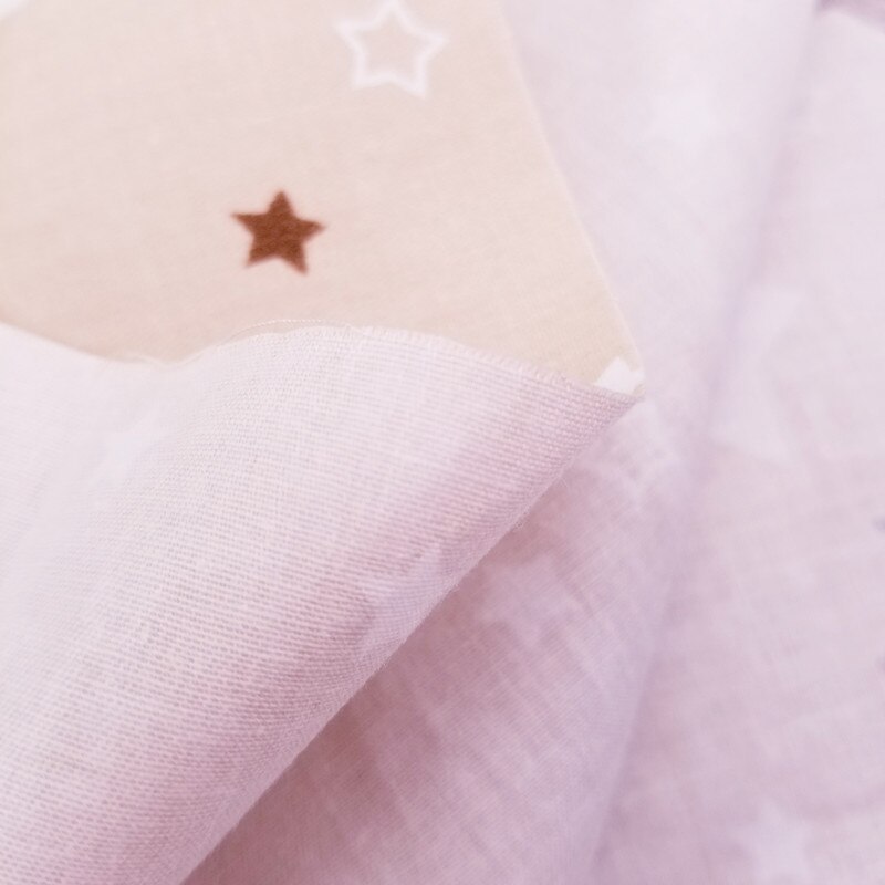 Sterren Twill Diy Katoen Stof Zachte Doek Voor Quilten Baby Doek Kinderen Beddengoed Patchwork Tissue Thuis Textiel Naaien stof