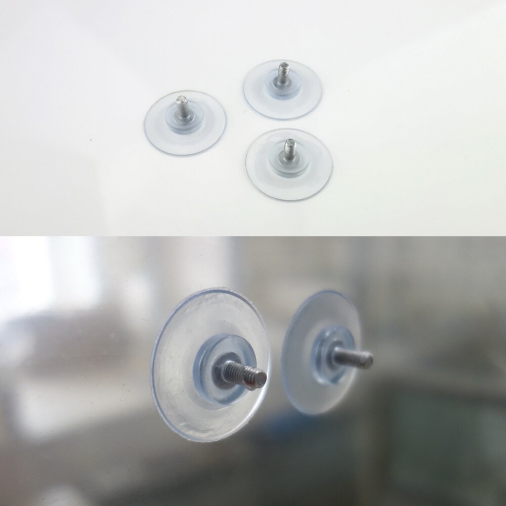 10 Uds ventosa PVC resistente anticolisión soporte con ventosa alfombrilla con ventosa para mueble o pared mesa de vidrio