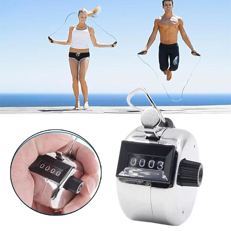 Portable with Light 4 Digit Number Golf Outdoors Mechanical Counter Buddha-Chanting Counter Home Counting Ring Counter