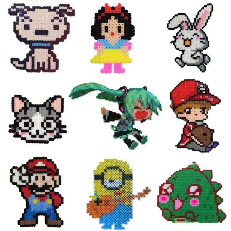 Jinletong 2.6mm hama pärlor med pegboards set säkr... – Grandado