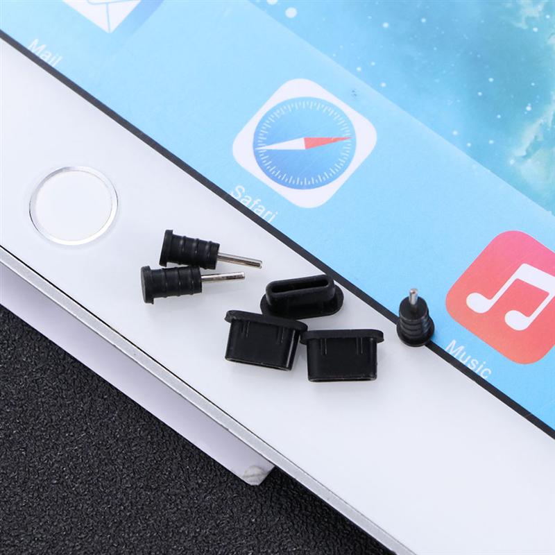 Juego de enchufes de teléfono tipo C, puerto USB tipo C y conector de auriculares de 3,5mm para Samsung Galaxy S8 S9 Plus Huawei P10 P20, 20 pares