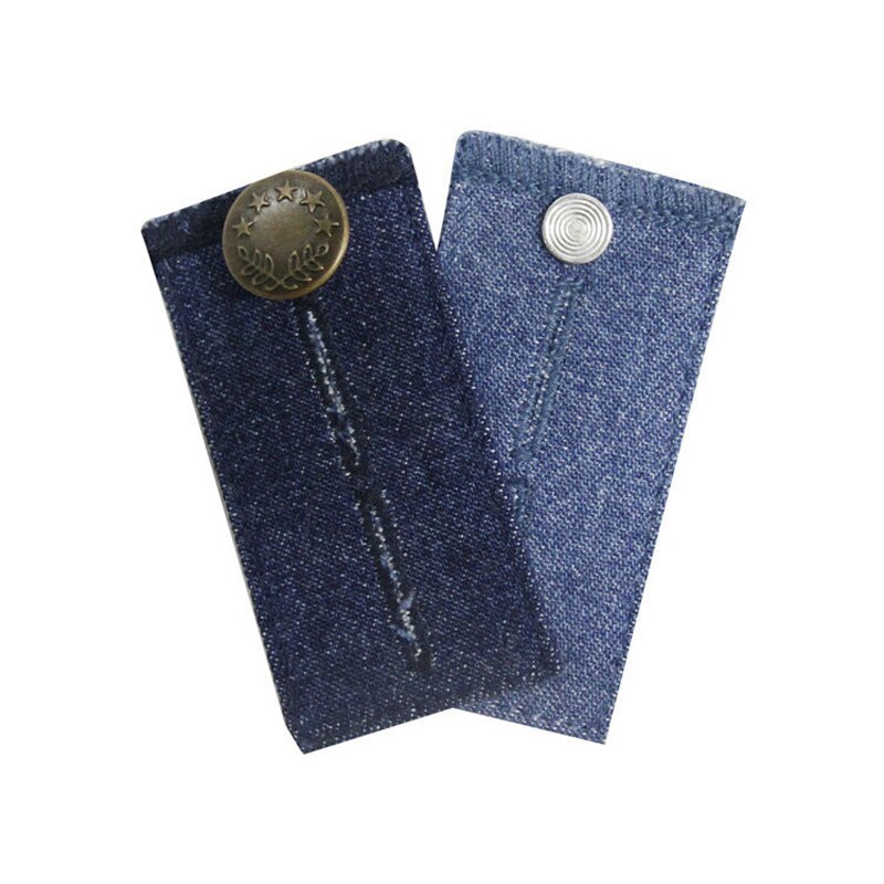 Trousers Waist Expanders Skirt Jeans Elastic Waistband Button Extender Belt Extension Buckle For Clothes Pants DIY Sewing Suppli