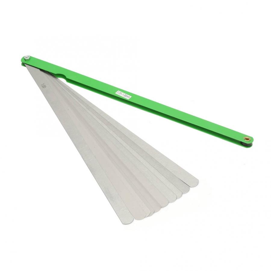 300 Mm * 14 Pcs Voelermaat Rvs Voelermaat Binnendiameter Meten 0.05-1 Mm Dikte meters Voelermaatjes