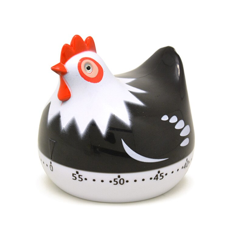 Multi-functional Cock Hen Timer Cook Making Soup Kitchen Good Helper Mechanical Alarm Clock Timer Reminder