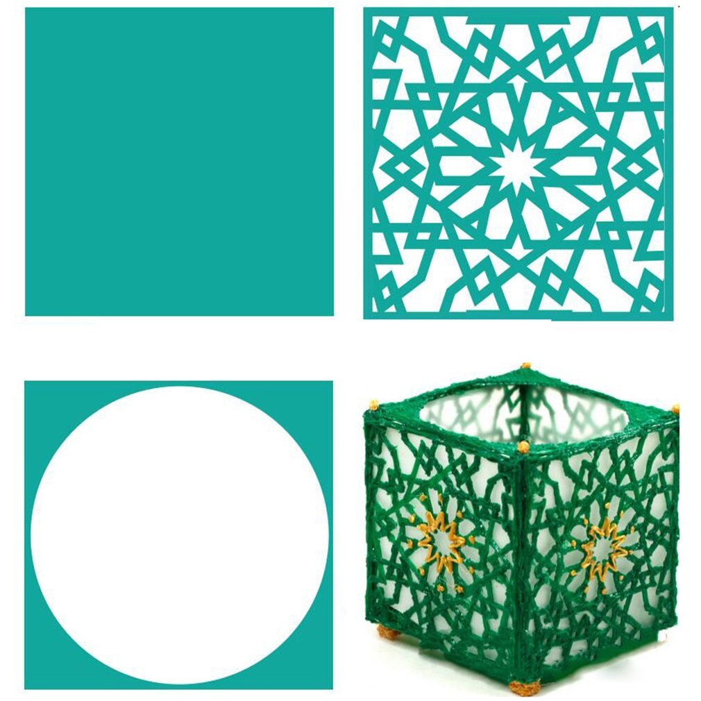 Molde de papel de placa de copia para bolígrafos de impresión 3D plantillas y garabatos XP mejor para niños 20 unidades tamaño A4 ABS Set sólido LESHP