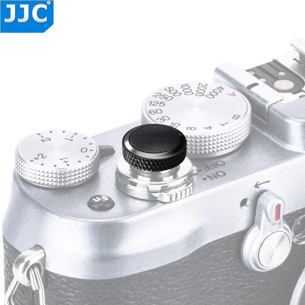 deluxe kamerautløserknapp metall til fujifilm  x100v x -t4 xt30 ii xt20 xt10 xt3 xt2 xpro 2 x100f x100t sony  rx1r rx10iv: Srb-bk svart