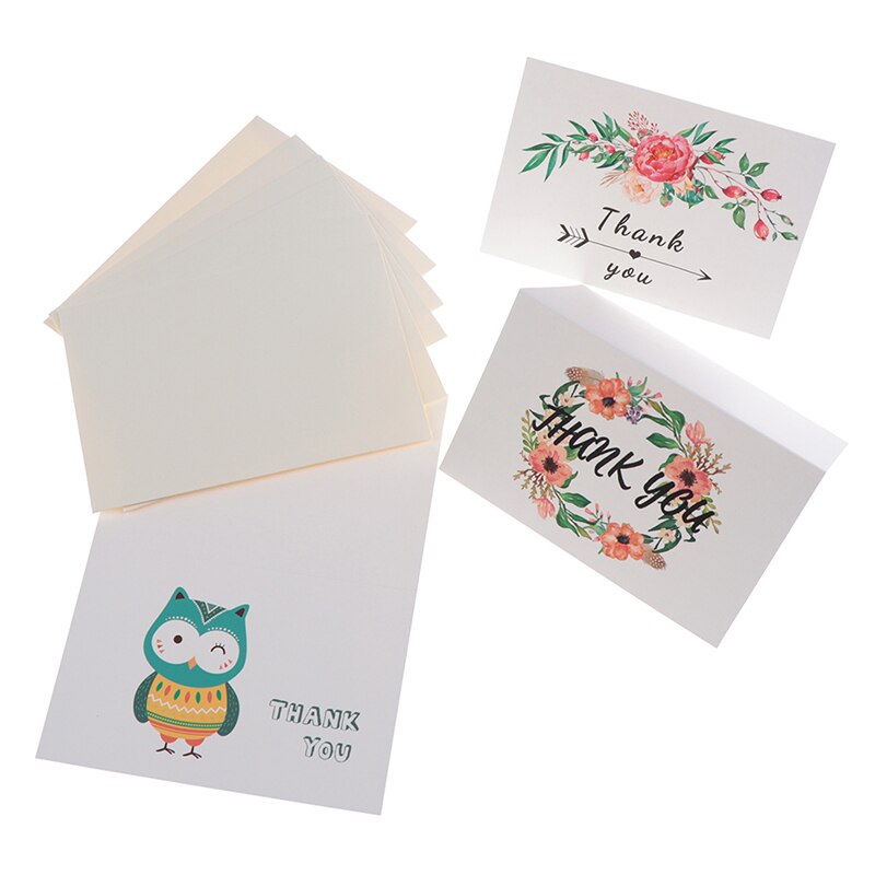 Thank You Cards Or Animal Cards With Envelope Business Custom Invitations Notes