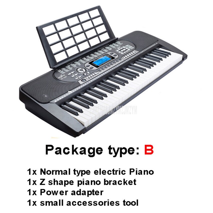 Clavier électronique 61 Touches Pour Enfants - Piano électrique Avec Microphone Et 6 Démos - Jouet éducatif Musical