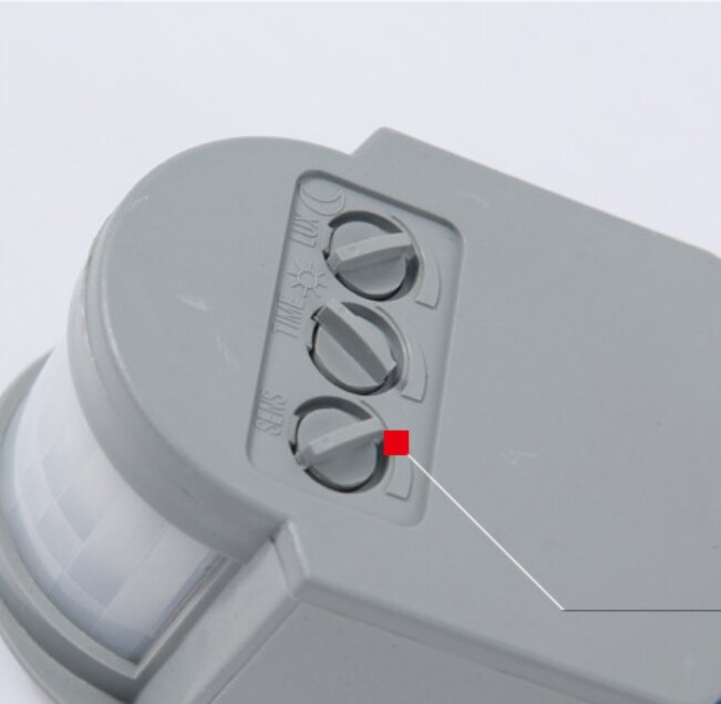 ED Outdoor Infrared PIR Motion Sensor Wall Light Switch – 110-220V AC