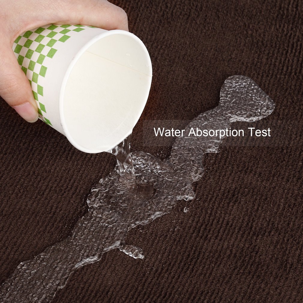 40*60m Indentation-free Memory Resilient Cotton Carpet Memory Release Conformtable Resilient Carpet Pad White