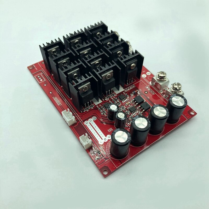 -10-50V 60A Dc Motor Speed Controller Pwm Hho Rc 12V 24V 48V 3000W Regulatie Met Extension schakelaar