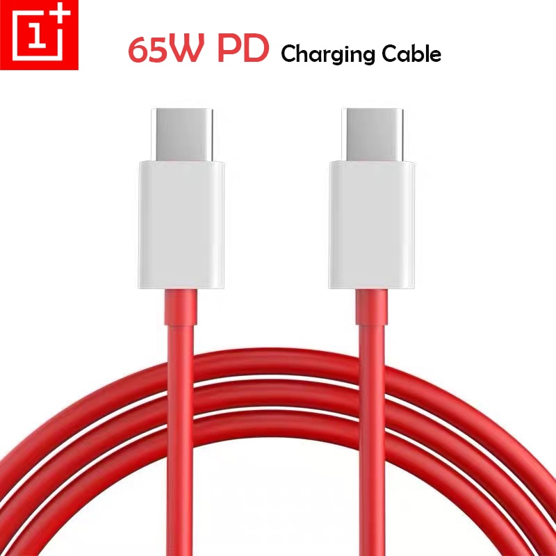 Oneplus 8 8T Pro 6.5A Type C Naar Type C Usb Kabel 65W Pd Quick Warp Dash Opladen voor 1 + Oneplus 7 7T Pro 6 6T 5 5T Nord N10 N100