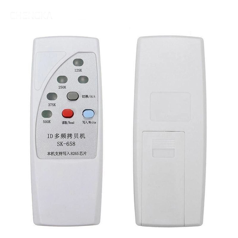 Lector de tarjetas RFID de mano I-D copiadora portátil Control de acceso con 6 tarjetas/etiquetas Kit llave tarjeta mando a distancia
