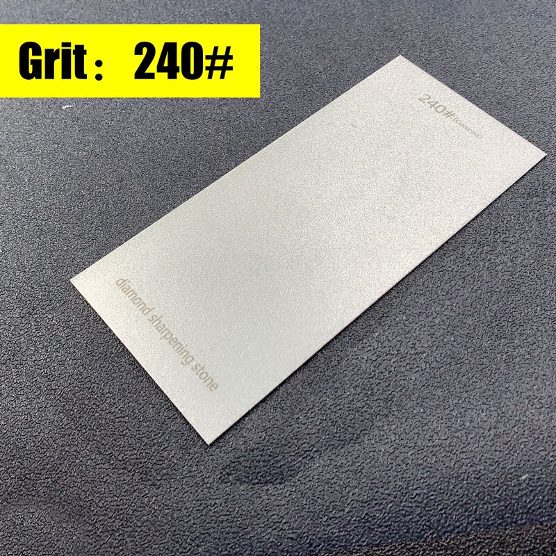 Diamond stone Sheet Sharpening stone knife sharpener 80-3000 grit Kitchen knife grinding tools sharpener Garden Abrasives: Grit 240