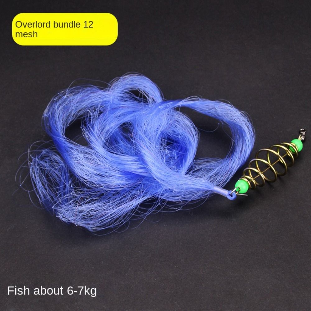 Alimentador de enmalle, red de lanzamiento, cuentas luminosas, red para camarones, trampa para cebo, trampa para langosta, trampa para pececillos, trampa de red de pesca, trampa para peces de mar: Negro