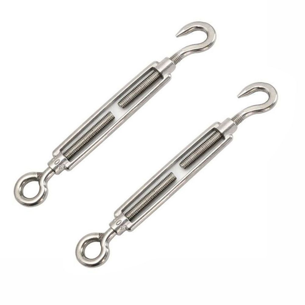 Napinacz liny Napinacze liny Oczko ze stali nierdzewnej Klamra obrotowa Hak Oczko Napinacz Klamra obrotowa Śruba napinacza: Brązowy