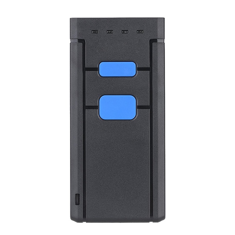 Mini escáneres de código de barras inalámbricos, escáneres de código de barras Bluetooth, lector de código de barras CCD, portátil, inalámbrico, de un tamaño, luz roja: Default Title
