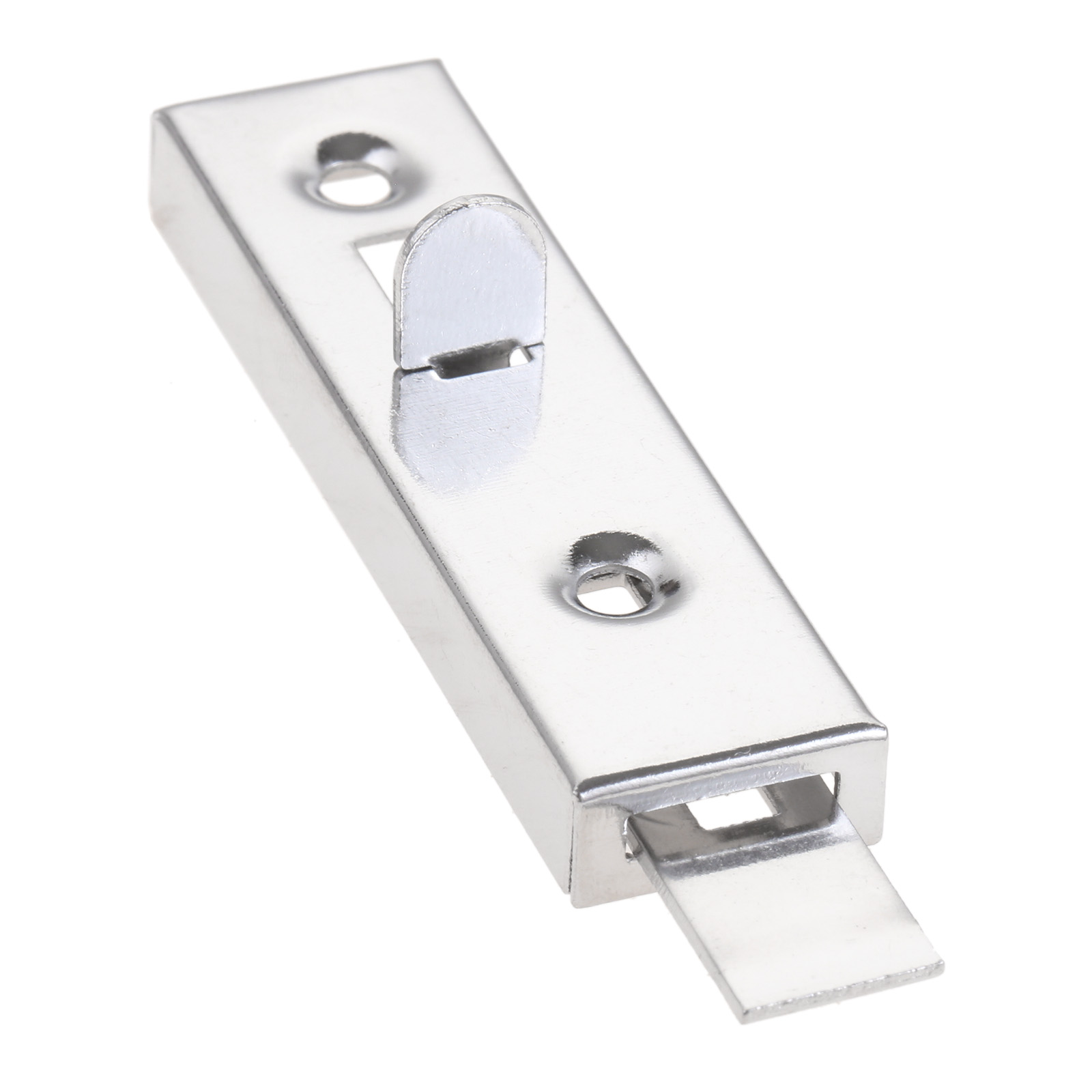 1pc Tür Fenster Sicherheit Bolzen Geschmack Öffnen sperren verriegeln Heimat Hardware- mit Schrauben 61*16mm Metall Silber
