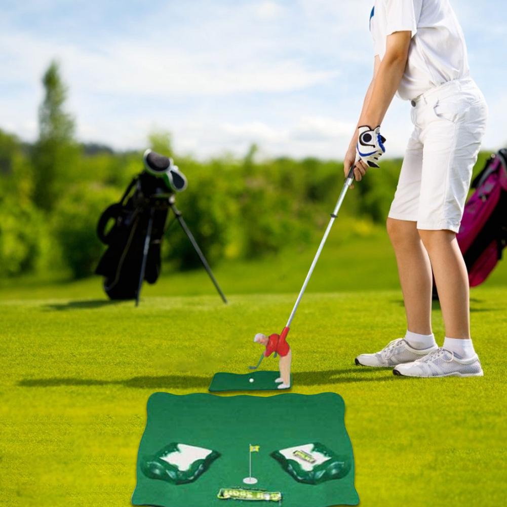 Mini indendørs golfspillerpakke forældre-børn interaktionslegetøj