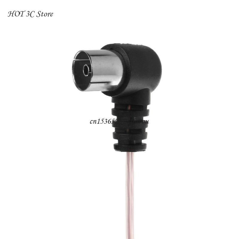 Antenna FM 75 Ohm F Tipo Spina femmina Ricevitore segnale radio stereo domestico Antenna Dropship