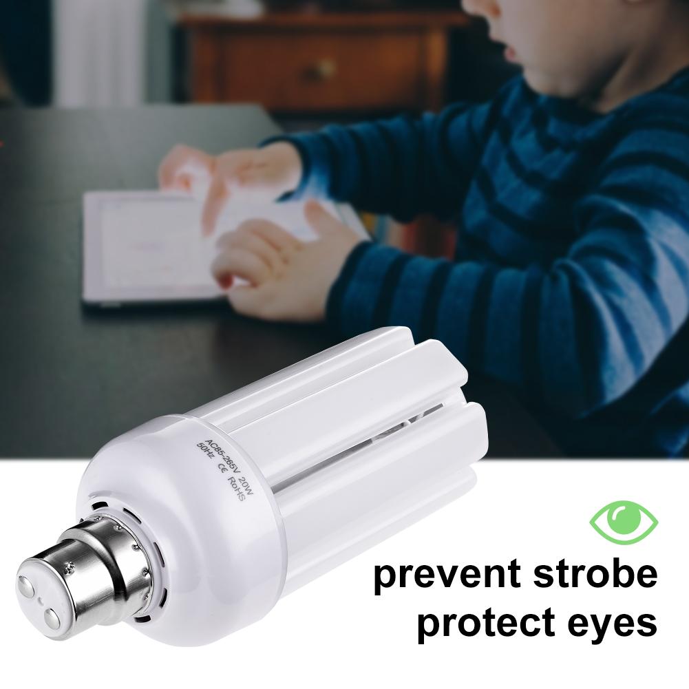 B22 5W LED Corn Light Bulb Energy Saving Bright Bulb With Soft Light Source Chandelier Bulb 6000K 85-265V Eye Protect