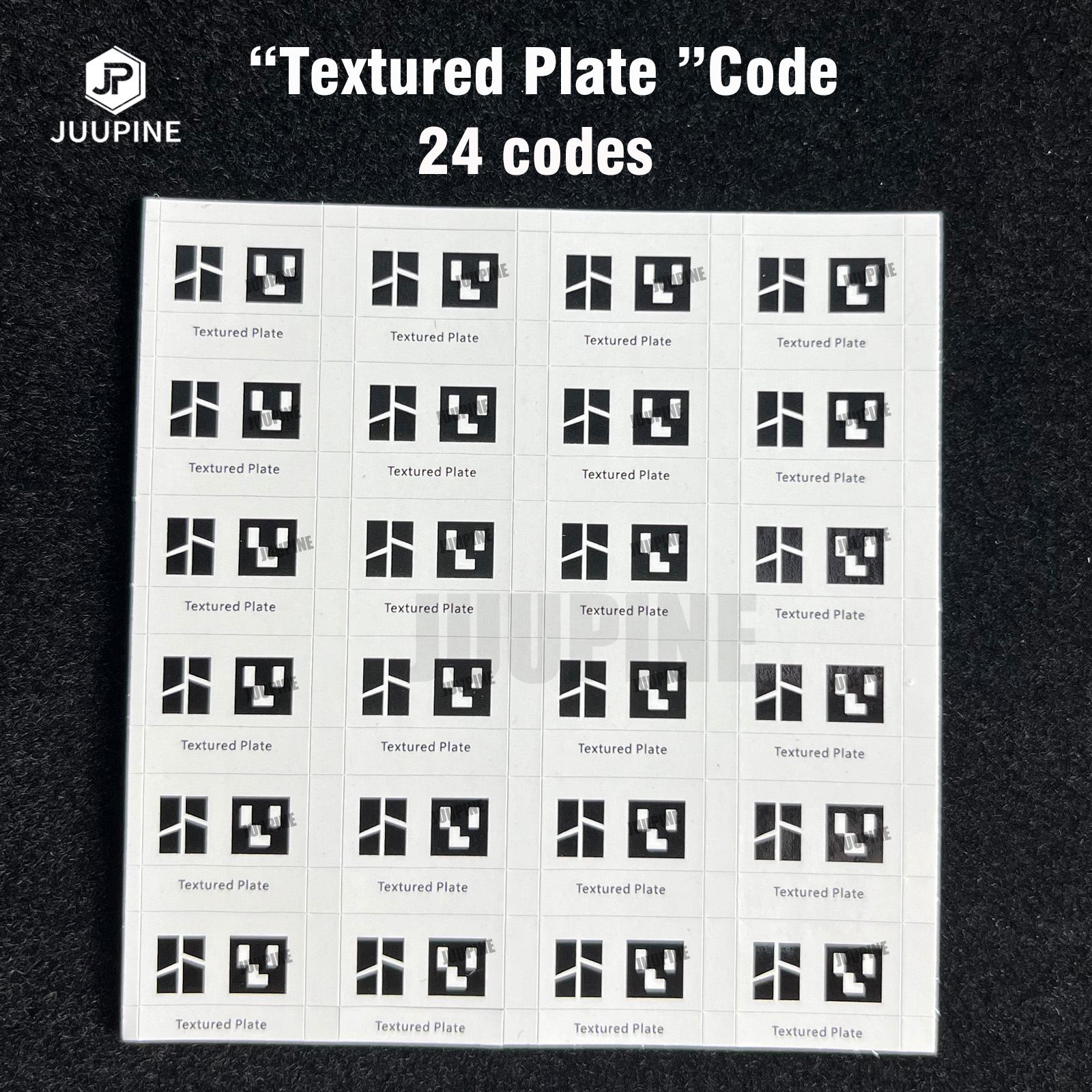 For Bambulab X1 Carbon QR Code For Bambu Lab X 1 Carbon Build Plate QR CODE For Bambulab X1 Sticker Third Party Build Plates: 2.2mm / Blue